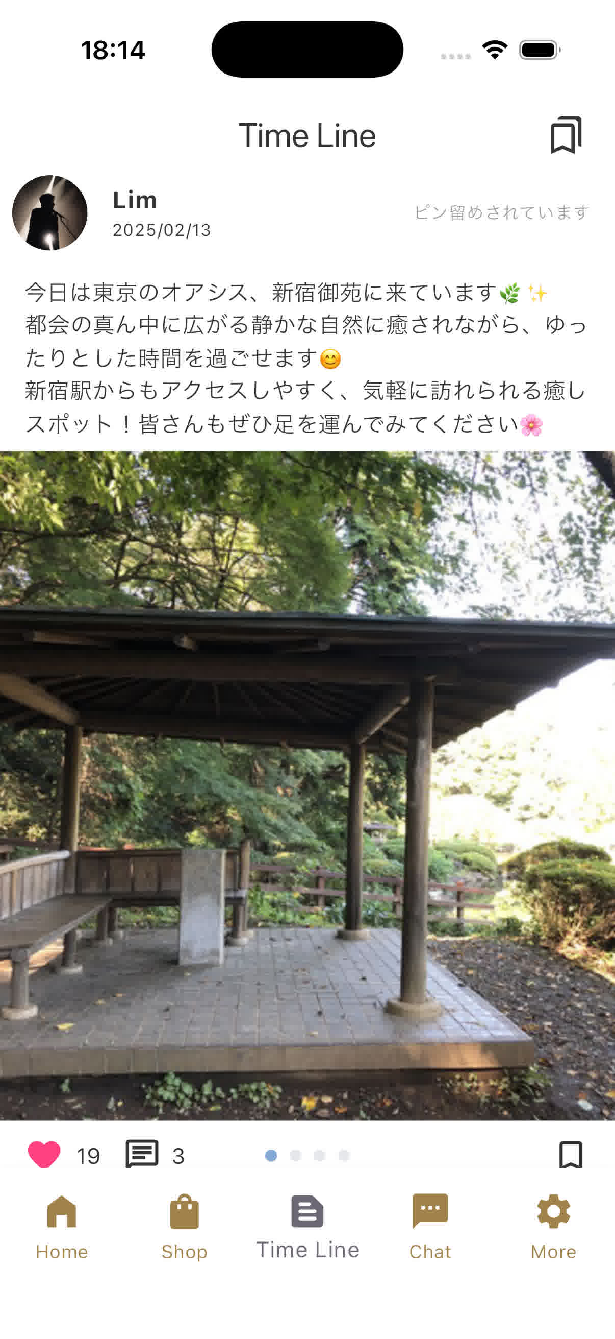タイムライン